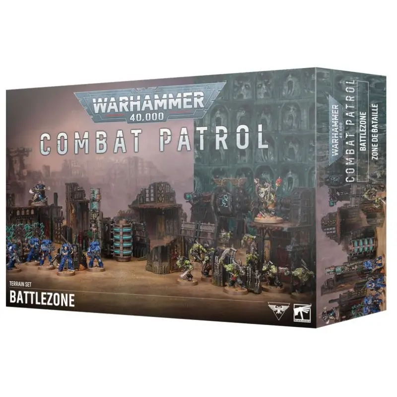 Set battlezone combat patrol battlezone terrain, warhammer 40k, games workshop, model 73-401